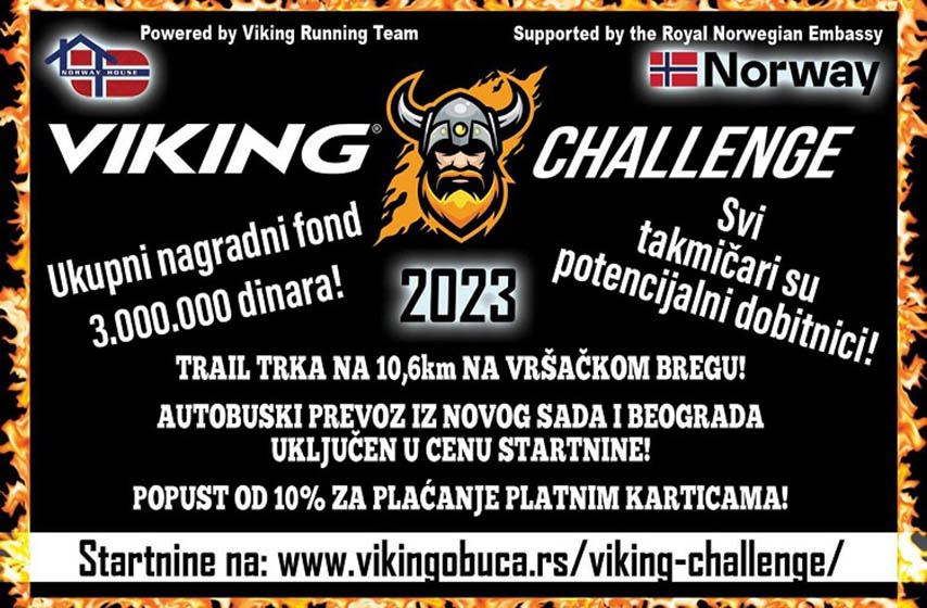 Viking Challenge, vrsac, atletika